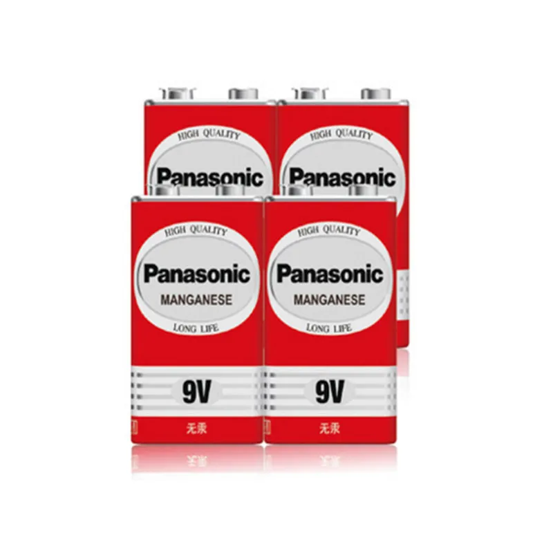 4 шт./партия 100% оригинал Panasonic Greencell PP3 6F22 6LR61 MN1604 9 в блок сверхмощный
