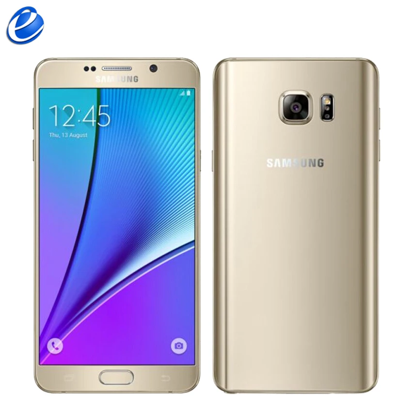 Оригинальный Samsung Galaxy Note 5 note5 N920 4G B Оперативная память 32 ГБ Встроенная Android