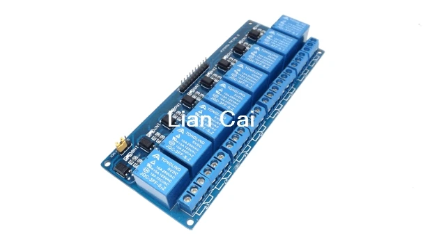 Бесплатная доставка 8 канальный релейная контрольная панель реле ПЛК 5 в модуль