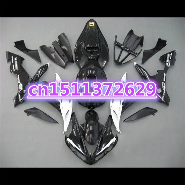 Литьевая форма для мотоциклов Обтекатели подходят YZF R1 04 06 2004 2005 2006 Белый Черный
