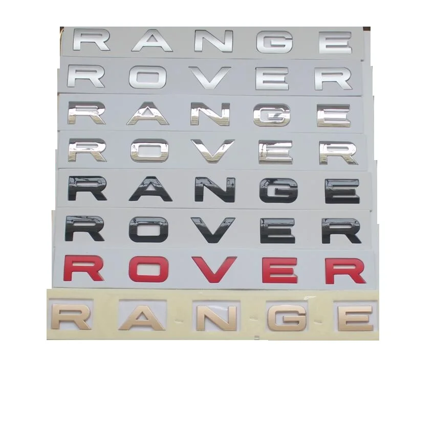 Значок для багажника автомобиля RANGE ROVER с цифрами и надписями|badge emblem|trunk emblemcar badges