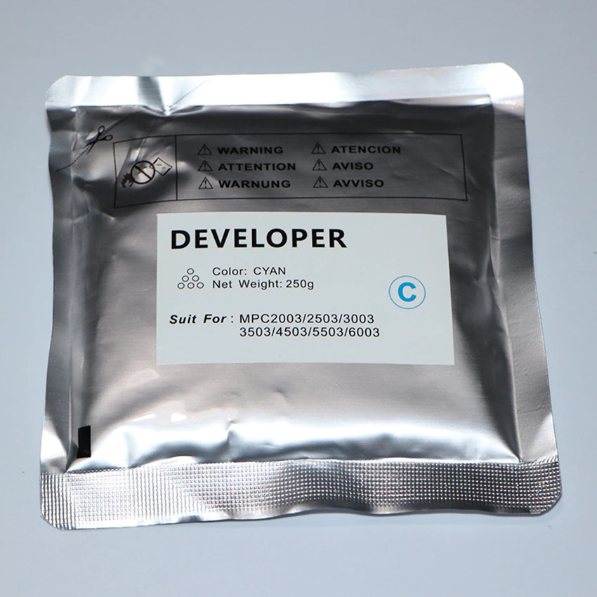 4 шт./набор разработчик CMYK для Ricoh MP C3003 C3503 C4503 C5503 C6003 Development MPC3003 MPC3503 MPC4503 MPC5503