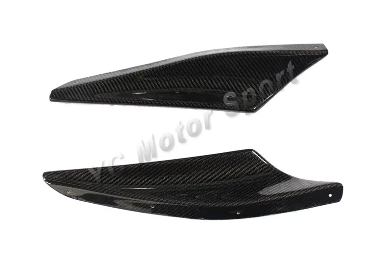 Автомобильные аксессуары, карбоновое волокно VS style, передний бампер Canard, 4 шт., подходит для 2008-2010 Evolution X EVO 10, передний бампер Canards