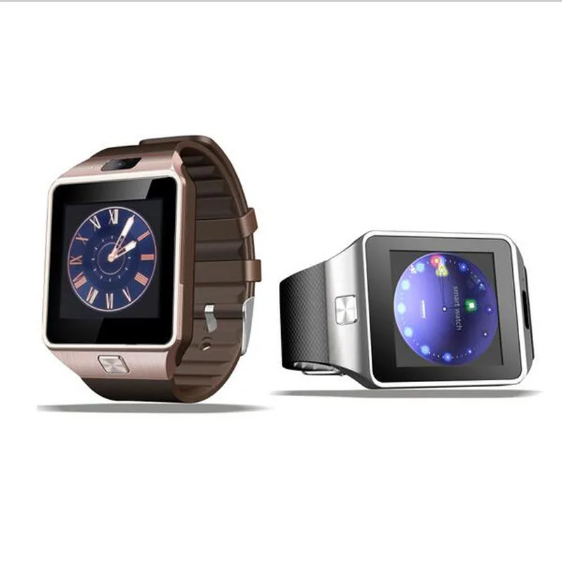 Bluetooth Android Смарт часы телефон Поддержка sim карта TF DZ09 Smartwatch циферблат вызова