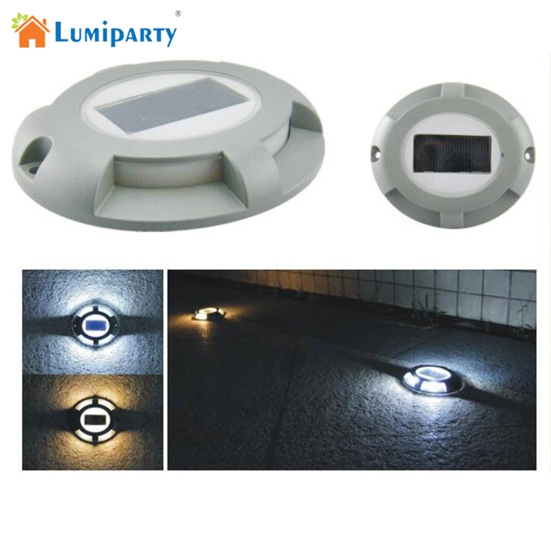 LumiParty 4LED Солнечная энергия свет подземный IP65 Водонепроницаемый Спайк лампа