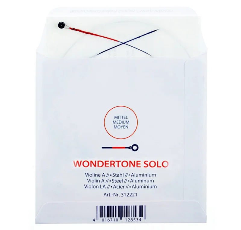 Бесплатная доставка! Пирастро Wondertone Solo скрипка Струнная Модель 312221 мяч конец 4/4