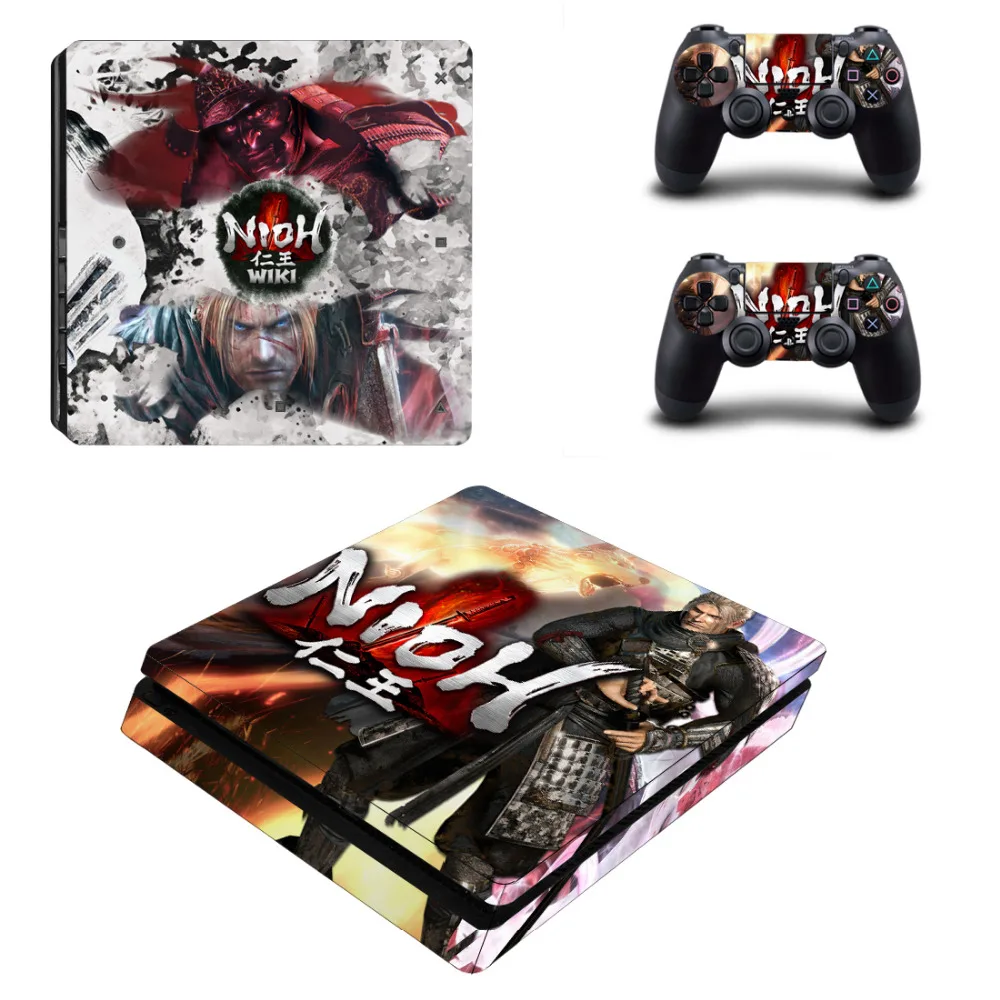Игра Nioh наклейка PS4 тонкая кожа Стикеры для Sony Игровые приставки 4 консоли и 2