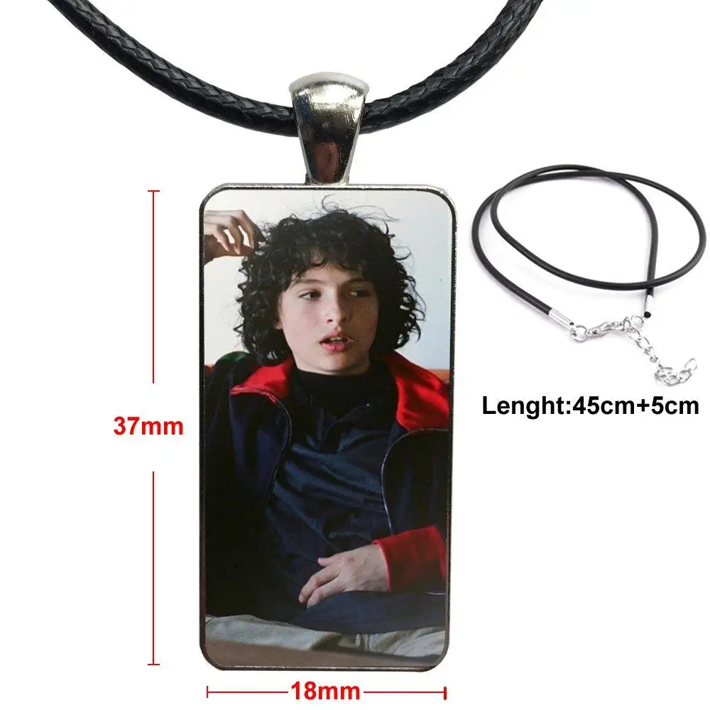 Ожерелье Finn Wolfhard для женщин и девочек ожерелье с покрытием из нержавеющей стали