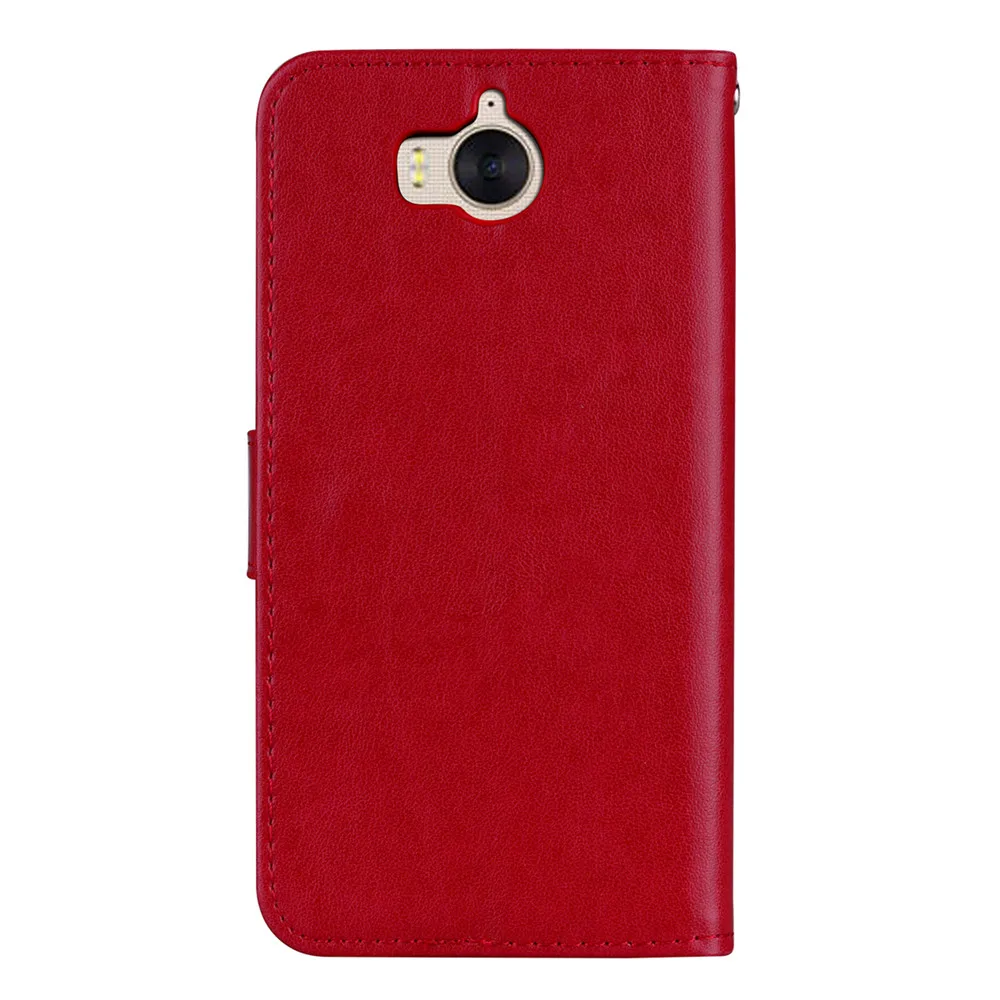 For Huawei Y5 2017 Mya-L22 MYA-L23 MYA-L02 MYA-L03 Cover Luxury Retro Leather Flip Wallet Case Phone Bags | Мобильные телефоны и