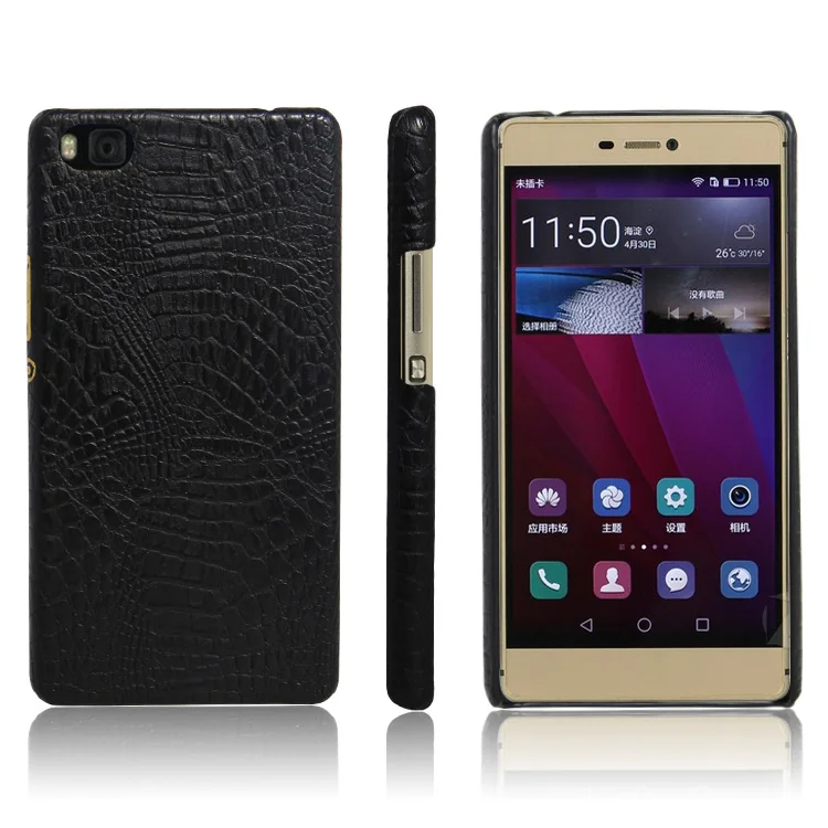 Для huawei P8 max чехол с крокодиловым узором из искусственной кожи сумочки-Чехлы для