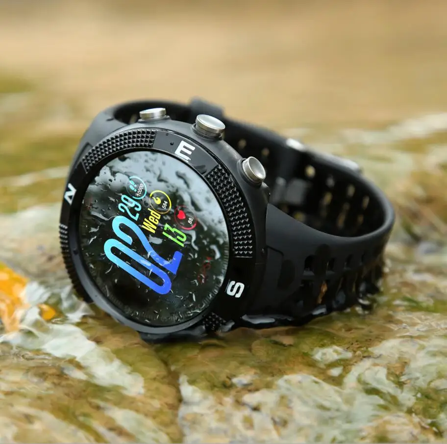 Timethinker gps Смарт-часы Relogio Bluetooth Smartwatch Reloj Для мужчин спортивные часы услышать Rate Monitor Фитнес трекер Шагомер f18