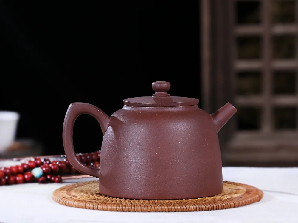 

Yixing authentic Purple Tea pot origin pure sands Zisha tea sets 280cc