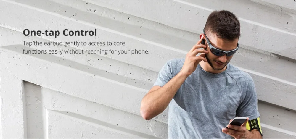 Оригинальные Tronsmart Spunky Pro TWS, беспроводные Bluetooth наушники, водонепроницаемые наушники с глубоким басом, наушники с голосовым ассистентом