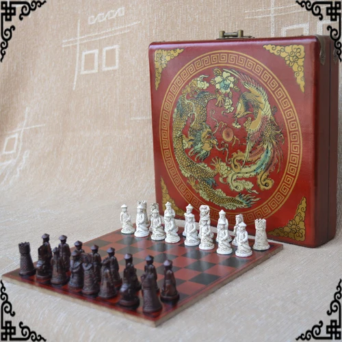 Набор шахматных коллекций настольных игр винтажные китайские
