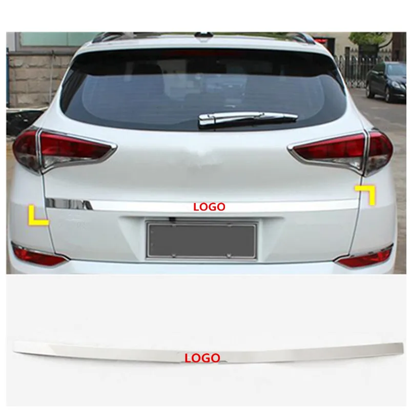 Нижняя рамка задней двери из нержавеющей стали накладная лампа 1 шт./компл. для