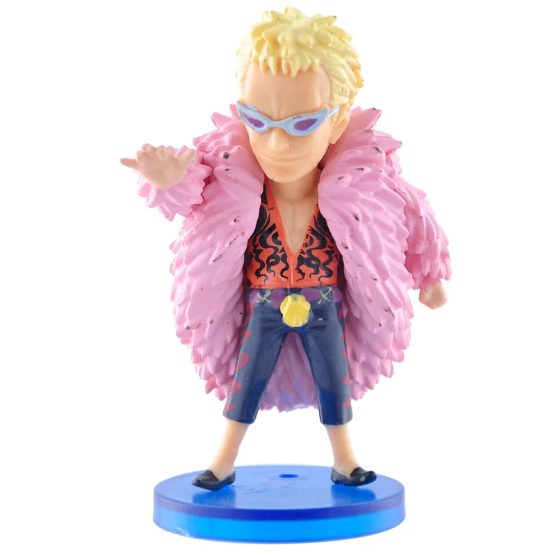 Аниме one piece Boa Hancock bartolemew Kuma donquixote doflamingo Jinbe Gekko Moria Buggy Mihawk фигурки модели из ПВХ