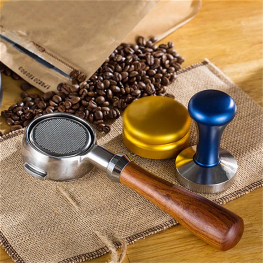 

58MM Espresso Bottomless Portafilter Universal Coffee Machine Handle Fit for Expobar E61 WEGA ASCASO Semremo Rocket GEMILA