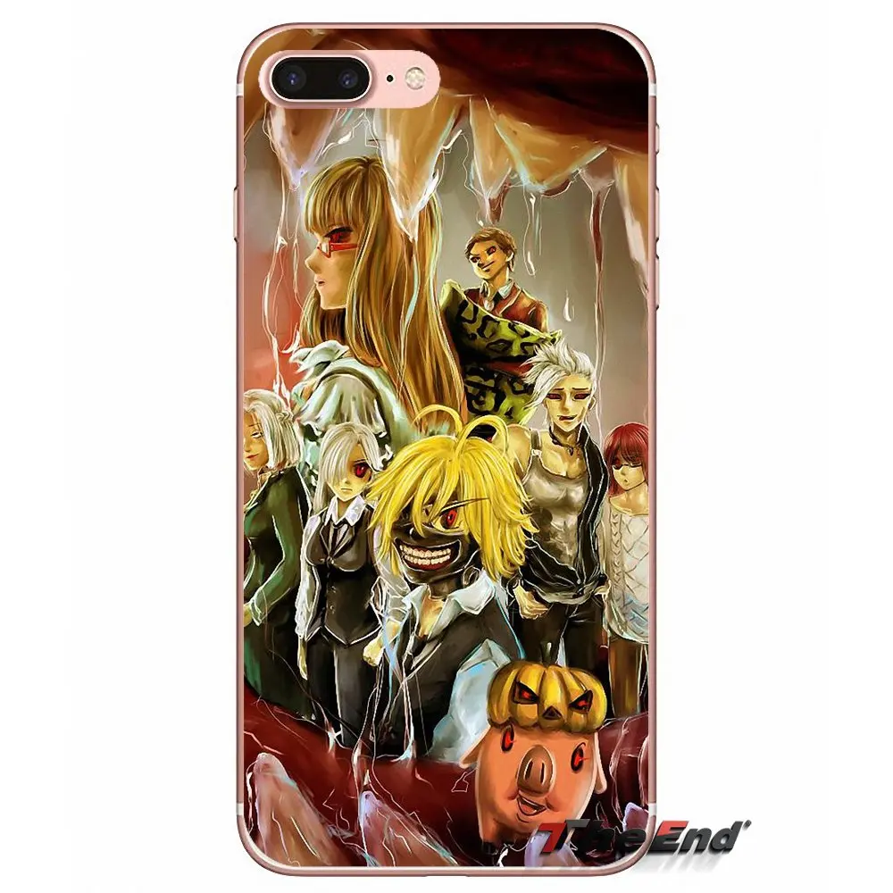Nanatsu no Taizai Seven Deadly Sin Case для Xiaomi Redmi 4 3 3S Pro Mi3 Mi4 Mi4i Mi4C Mi5 Mi5S Mi Max Note 2 | Мобильные телефоны