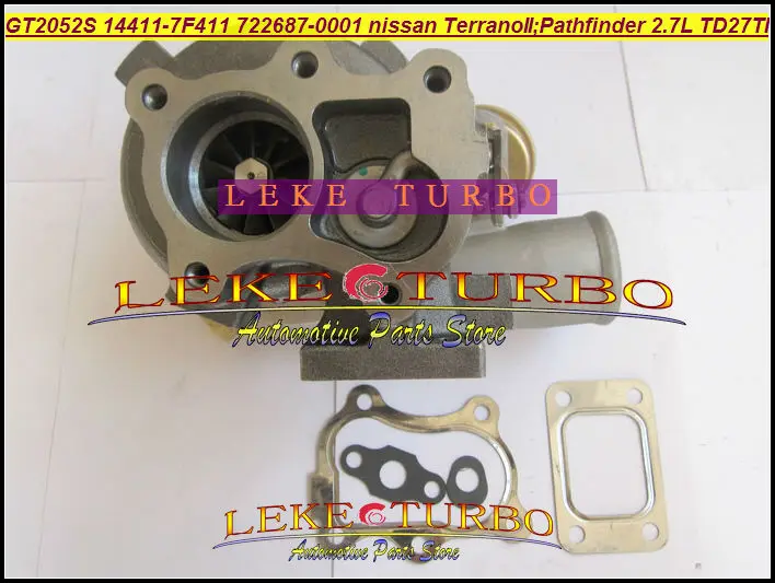 Бесплатная доставка GT2052S 14411 7F411 722687 5001S Турбокомпрессор для Nissan Terrano II 2001 Pathfinder 05