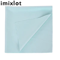 imixlot 1pc 40x40cm high quality chamois eyeglasses cleaning cloth for unisex simple fashion eyewear accessories glasses wipes