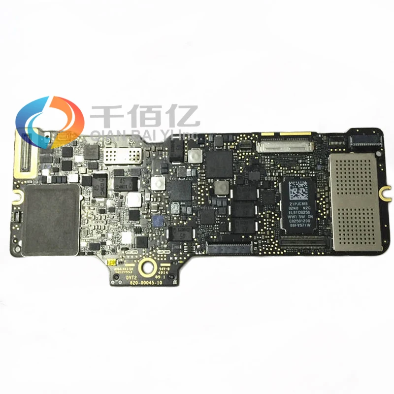 Материнская плата A1534 Логическая для MacBook 12' MF855 8G 1 Ghz 3 GHz 2015 2016 год|ЖК-экран
