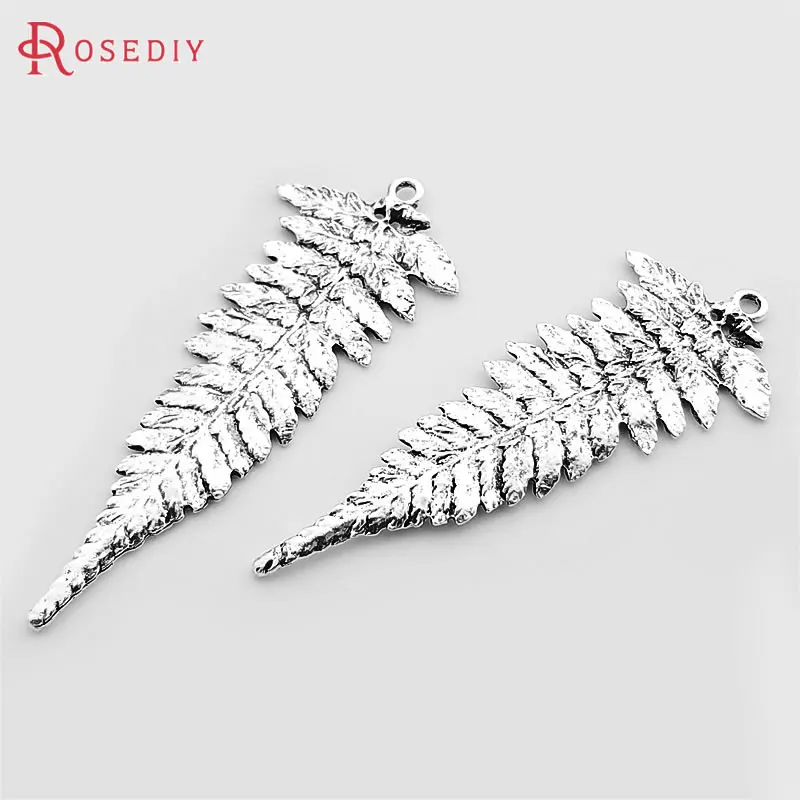 10 шт. подвески в виде листьев из цинкового сплава 58 х22 мм|f pendant|pendant diyleaf charm pendant |