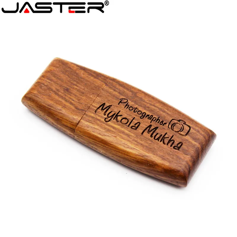 USB флеш накопитель JASTER в деревянной оправе 4/8/16/32 ГБ usb 2 0|USB флэш-накопители| |