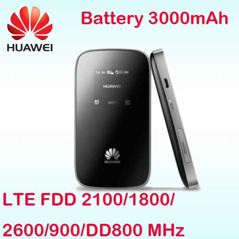 Разблокированный Huawei E589 3G 4G аппарат не привязан к оператору сотовой связи Точка