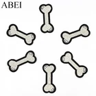 10 шт.лот, нашивки с вышитыми героями мультфильмов для домашних животных, одежда с утюгом на забавных джинсах, наклейки ручной работы, сумки для одежды, Аппликации, значок