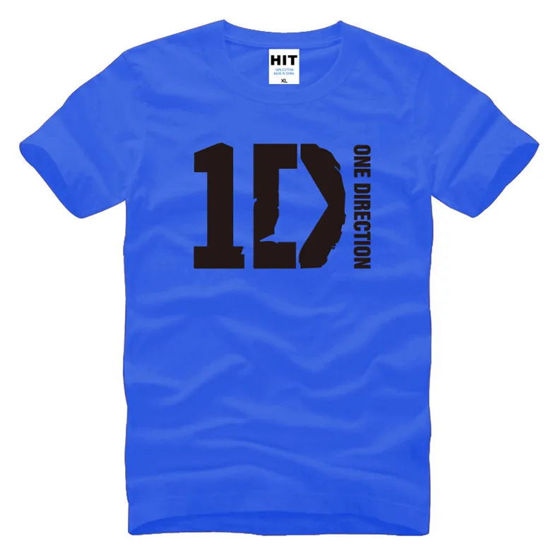 Новые Смешные One Direction 1D Рок-Музыки мужская Футболка для Мужчин 2017 Новый Коротким
