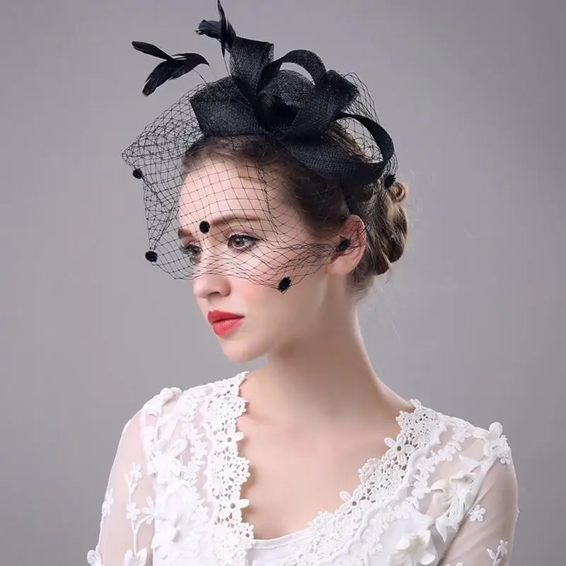 HooltPrinc Горячая Тюль ручной бабочка узел жаккардовые обруч волос украшения для