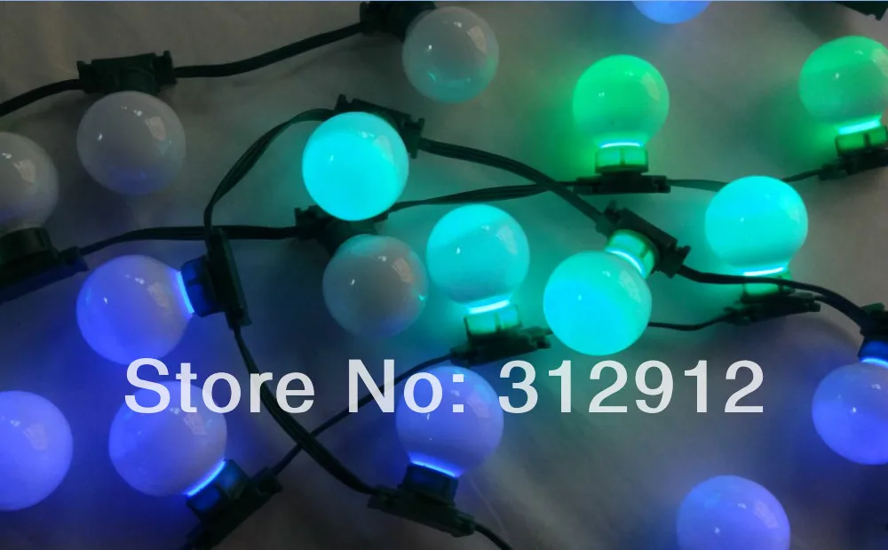 50 узлов DC5V 5050 SMD WS2811 LED technicolor pixel с крышкой milky G40 водонепроницаемый RGB полный цвет в