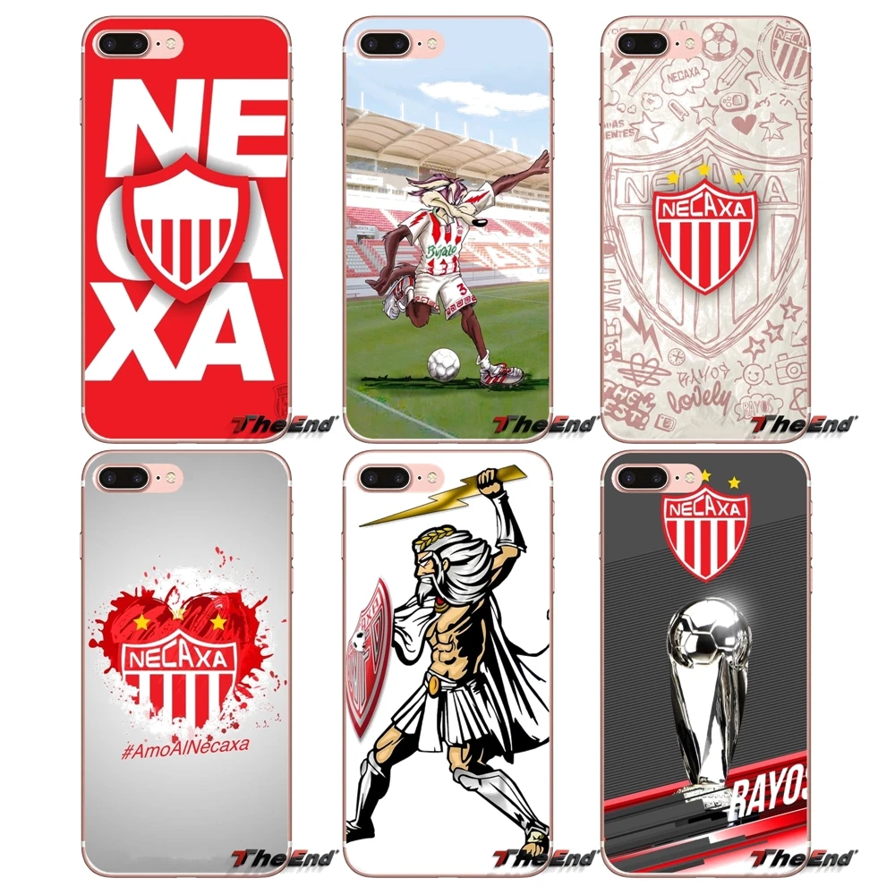 Прозрачный чехол из ТПУ с логотипом Necaxa Soccer для Huawei Honor 7X V10 6C V9 6A Play 9 Mate 10 Pro Y7 Y5 P8 P10