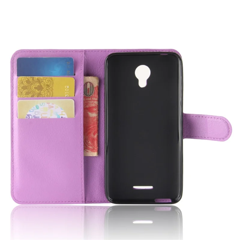 Для Alcatel 5044R Verso Cameox случае откидная крышка кожанный кошелек Полный Защитная