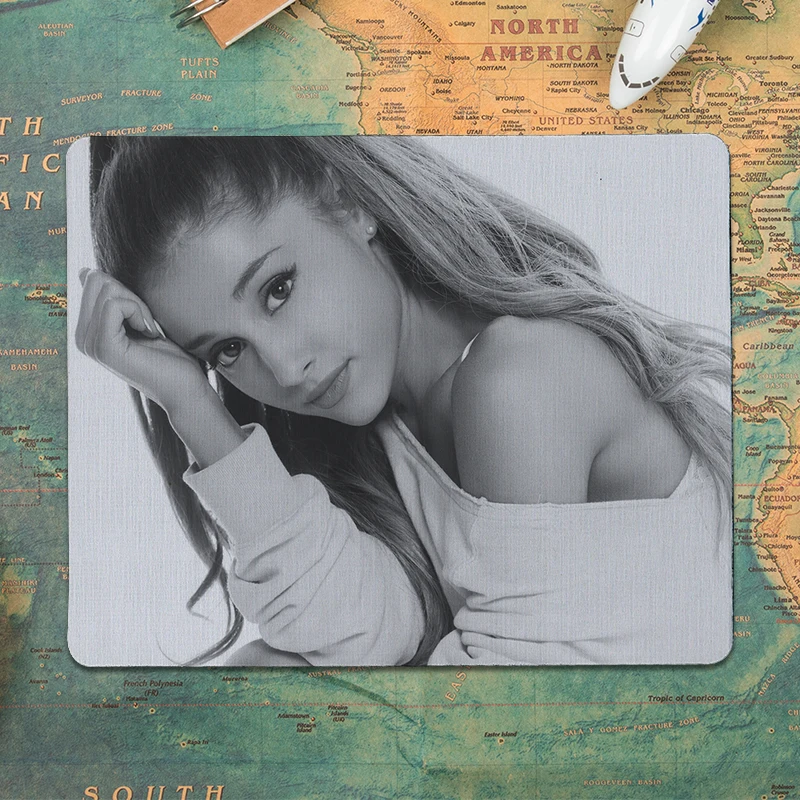 Новый дизайн прочный резиновый коврик для мыши MaiYaCa Ariana Grande размер 25x29 см 18x22