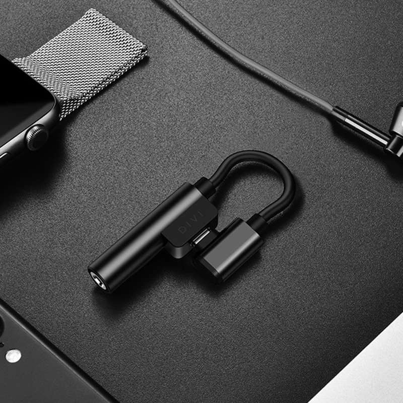 USB C на 3 5 мм Aux кабель адаптер для наушников Type-C аудио 2 в 1 зарядный Xiaomi 6 mix2 Huawei P20 |
