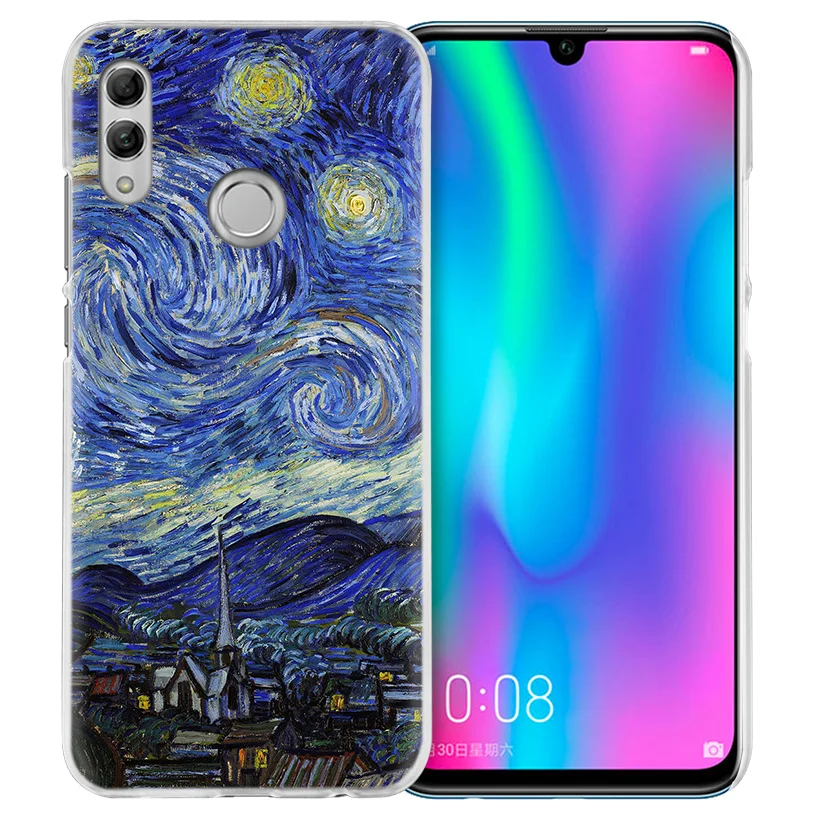 Чехол Sky Van Gogh для Huawei Honor 8X 9A 9C 9S 9X Pro Y9 8A 2020 10 Lite Play 20i Y6 Y7 2019 жесткий чехол телефона из