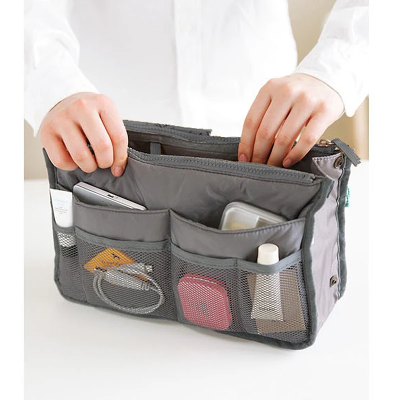 Women cosmetic bags travel organizer makeup bag nylon light beauty casual косметичка косметика сумки женские
