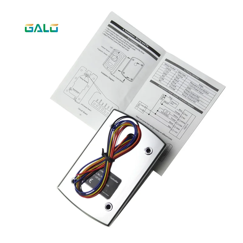 

Standalone Metal Case Door Lock Biometric Fingerprint Access Control System