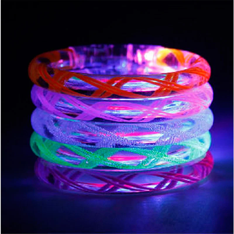2018 Led одежда игрушки акриловые светодиодные браслеты светящиеся подарок для