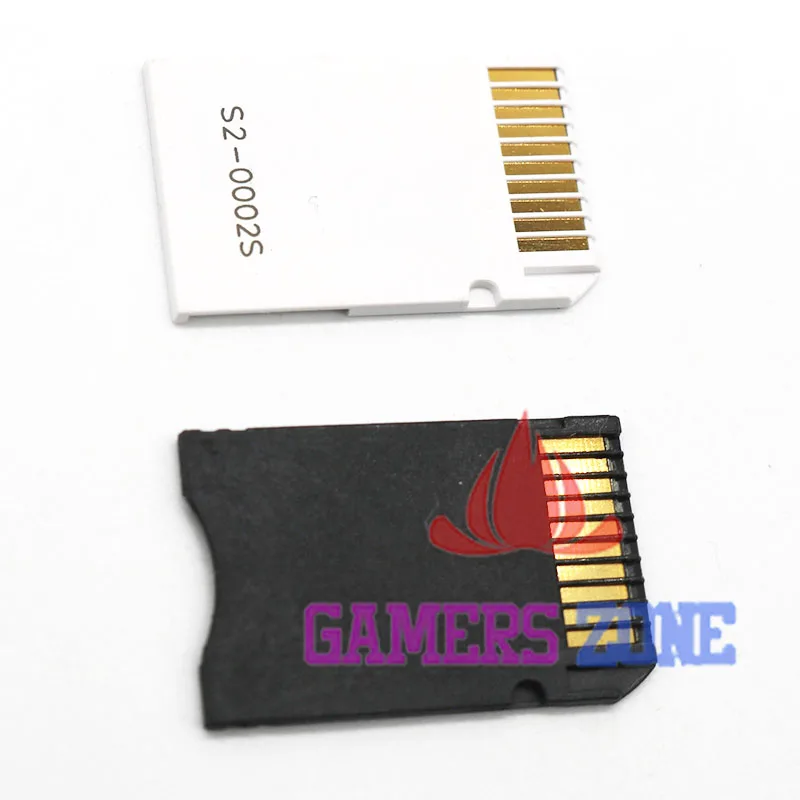 30 шт. SD HC к Memory Stick MS Pro Duo Card двойной адаптер с 2 слотами для Sony PSP 1000 2000 3000|hc|hc 300hc 10 |