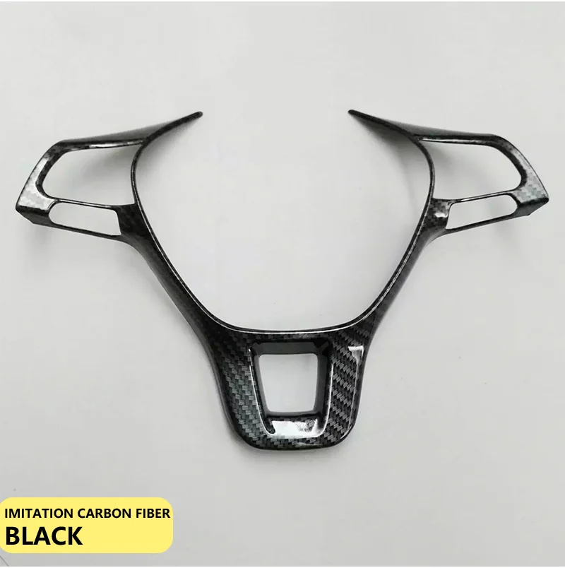 Для VW Tiguan II MK2 2016 2017 2018 2019 Volkswagen хромированный чехол из углеродного волокна на руль