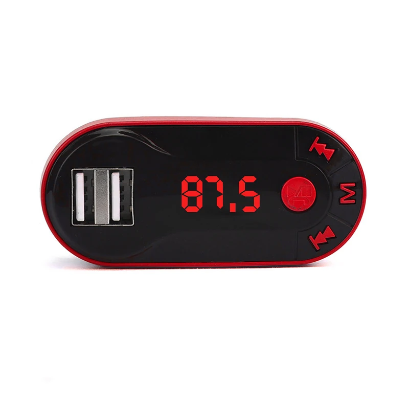Fm передатчик MP3 плеер громкой связи автомобильный комплект USB TF SD Автозапчасти