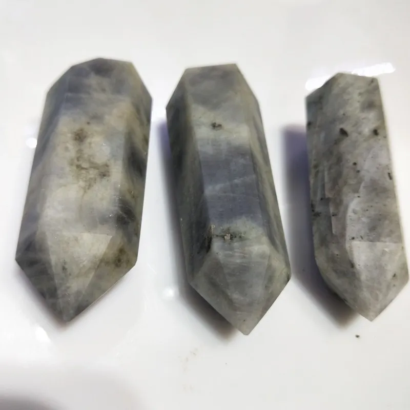60 мм натуральный Лабрадорит палочка башня камни и кристаллы cuarzo piedra натуральные