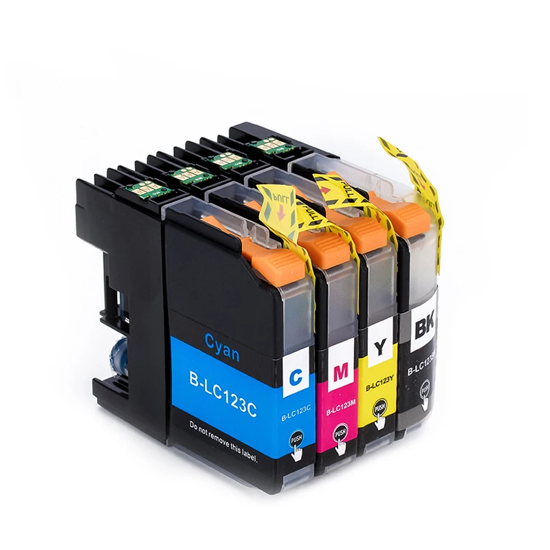 Совместимый чернильный картридж 4PK LC123 с чипом|ink cartridge|compatible ink cartridgecompatible cartridges |