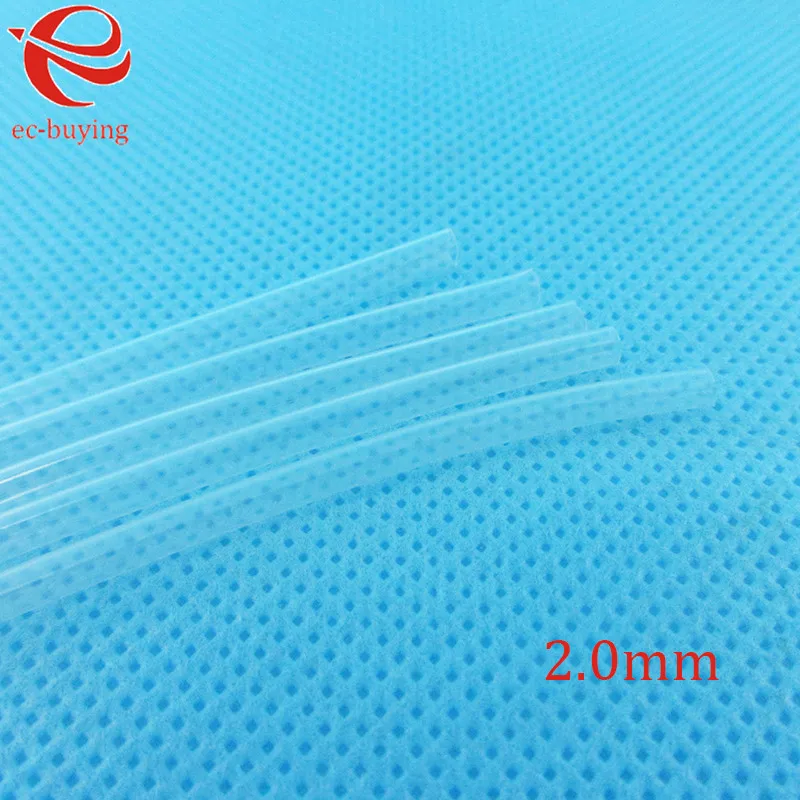 Термоусадочные трубки 1 м черная термоусадочная трубка с внутренним диаметром 2