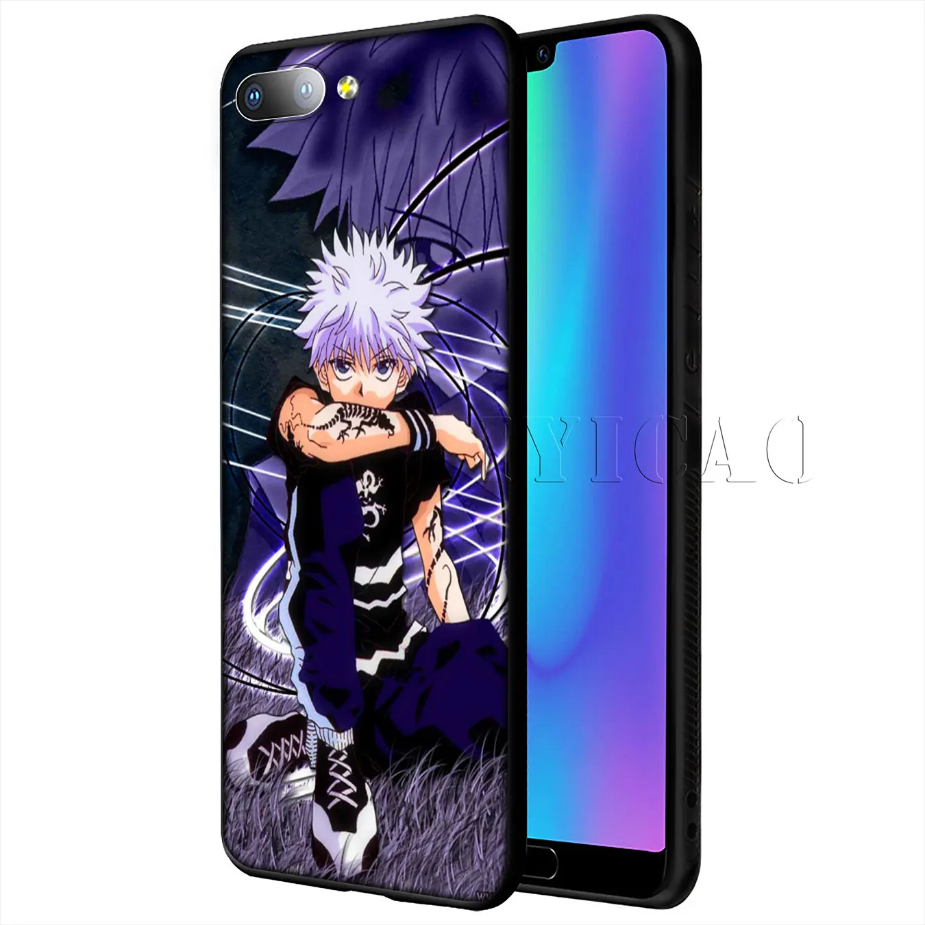IYICAO Hunter x Soft Silicone Phone Case for Huawei Y9 Y7 Y6 Prime 2019 Cover Honor 20 8C 8X 8 9 9X 10 Lite 7C 7X 7A Pro |