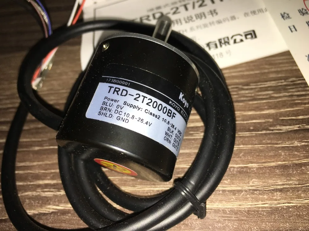 Новый TRD 2T2000BF поворотный регулятор KOYO DC10.8 26.4V|encoder card|koyo plcencoder motor |