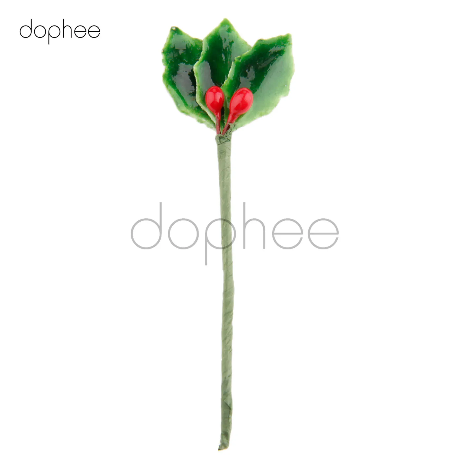 Dophee 10 шт. искусственные фрукты маленькие ягоды поддельные цветы стемен с