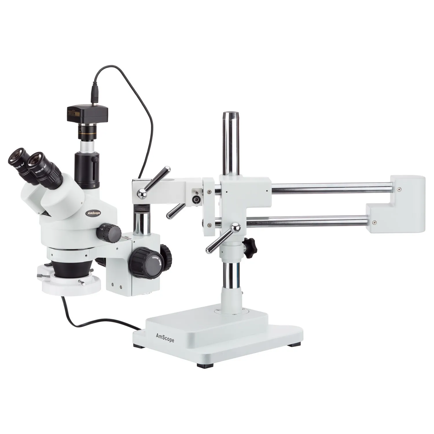 AmScope 3.5X 180X инспекционный зум стерео микроскоп с 14MP USB камерой|Микроскопы| |